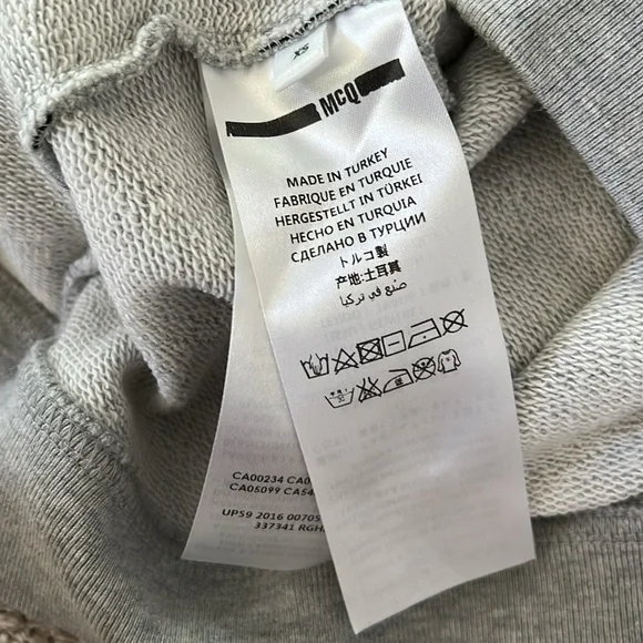 Alexander McQueen Grey Swallows Sweatshirt - Picture 5 of 10